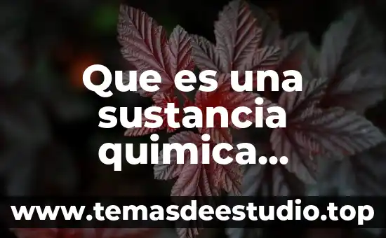 Que es la terapia cognitivo conductual de forma sencilla 3 Que es una sustancia quimica explicasion sencilla