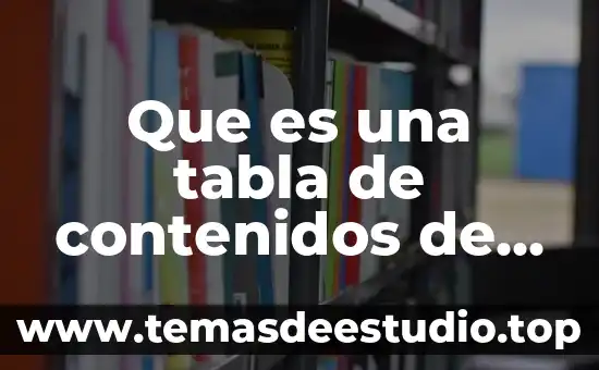 Qué es un gestor de contenidos web 6 Que es una tabla de contenidos de ilustraciones en word