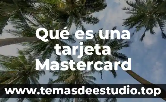 Que es el alias de una tarjeta de credito 8 Qué es una tarjeta Mastercard