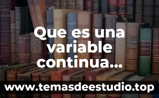 Que es una sociedad de capital variable y ejemplos 3 Que es una variable continua discreta