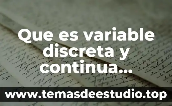 Qué es una señal de corriente continua directa DC 8 Que es variable discreta y continua ejemplos
