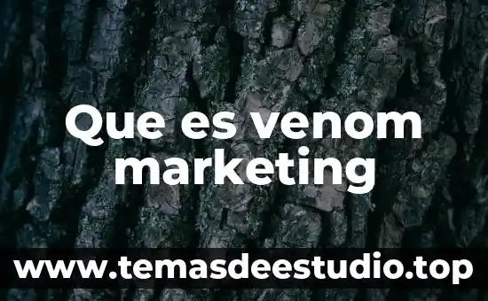 Que es offline en marketing 6 Que es venom marketing