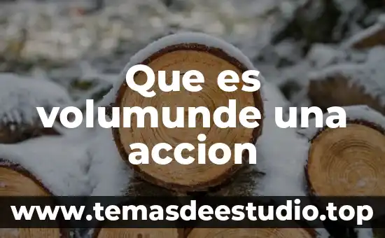Que es la accion orexigenica 7 Que es volumunde una accion