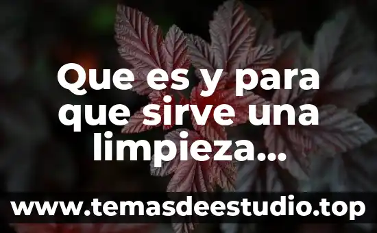 Que es y para que sirve una limpieza hepatica