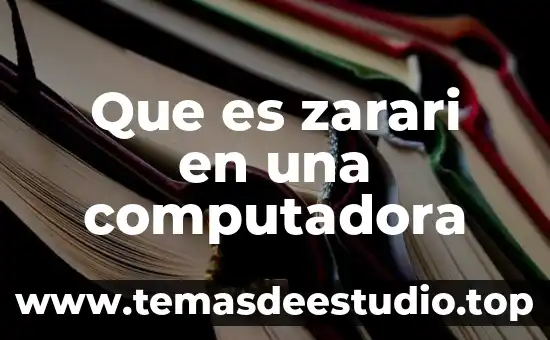 Que es significa bios de una computadora 3 Que es zarari en una computadora