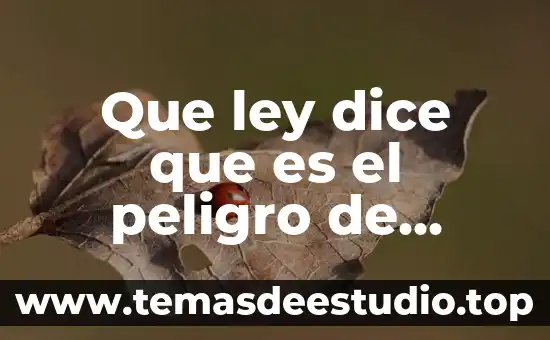 Que es la sociedad de convivencia 3 Que ley dice que es el peligro de convivencia