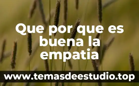 Que es buena para la plaga de planta 7 Que por que es buena la empatia