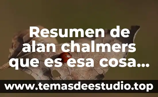 Que es adaptacion en ciencia animal 8 Resumen de alan chalmers que es esa cosa llamada ciencia
