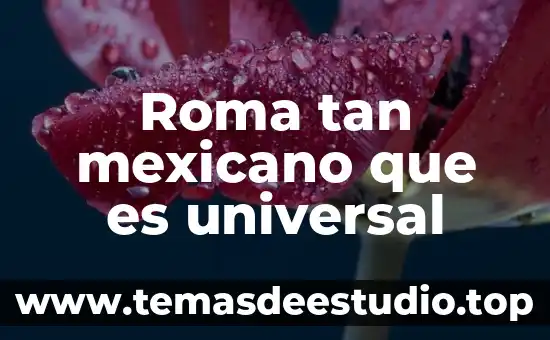 Por que es tan importante la cultura gastronomia 4 Roma tan mexicano que es universal