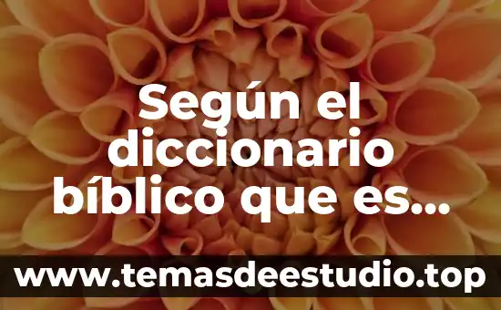Que es el ejectna significado biblico 6 Según el diccionario bíblico que es imposición bíblica