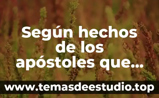 Que es la danza segun la biblia 4 Según hechos de los apóstoles que es mirar al cielo