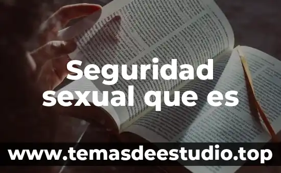 Que es una cabina de seguridad 7 Seguridad sexual que es