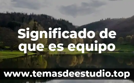 Qué es vespertina significado 5 Significado de que es equipo
