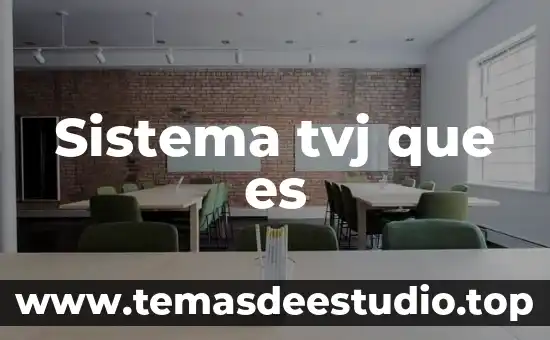 Que es el sistema compuesto 8 Sistema tvj que es