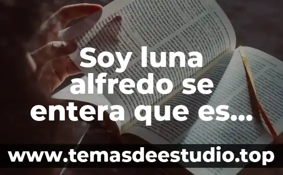 Que es el solo la luna y las estrellas 7 Soy luna alfredo se entera que es sol benson