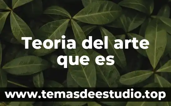 Que es diartrosis arte 7 Teoria del arte que es