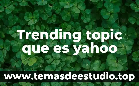 Qué es mutación genética Yahoo 8 Trending topic que es yahoo