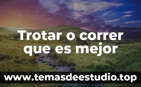 Qué es mejor pechuga amarilla o blanca 5 Trotar o correr que es mejor