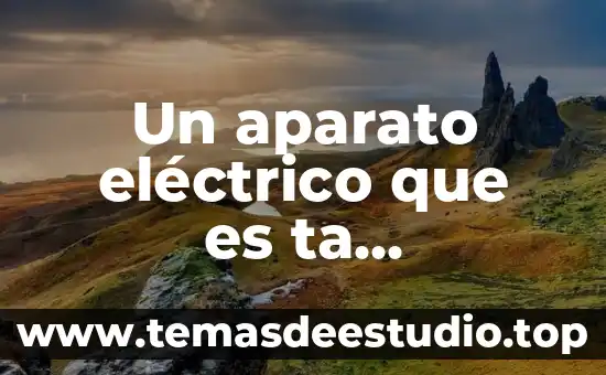 Qué es un dimer símbolo eléctrico 6 Un aparato eléctrico que es ta compuesto