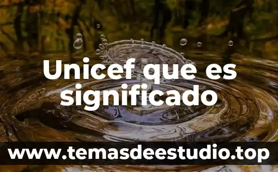 Que es zampar significado 8 Unicef que es significado