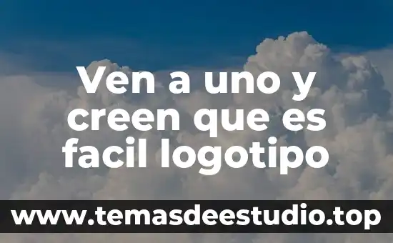 Que es un logotipo de una marca 3 Ven a uno y creen que es facil logotipo