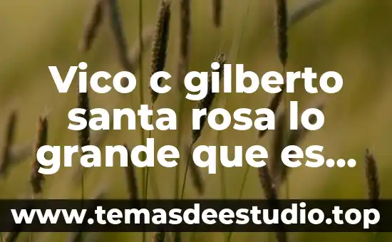 Música cristiana de Vico C Lo Grande que es Perdonar 3 Vico c gilberto santa rosa lo grande que es perdonar