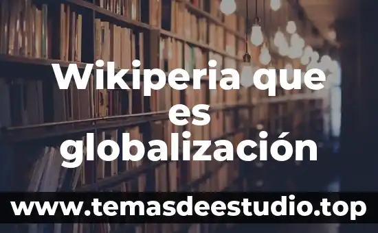 Qué es ética económica globalización y sociedad del conocimiento 8 Wikiperia que es globalización