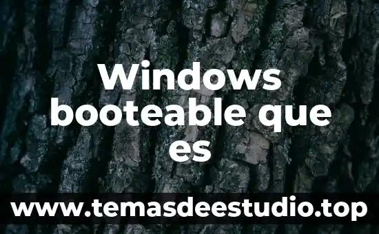 Qué es el número de KB según Windows 4 Windows booteable que es