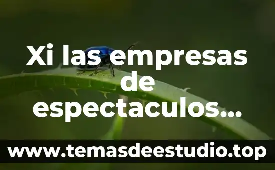Que es la proteccion de los bienes publicos 8 Xi las empresas de espectaculos publicos que es